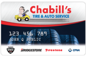 Chabill's Tire Credit Card
