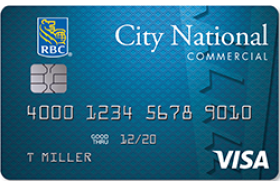 City National Bank Visa Commercial Credit Card
