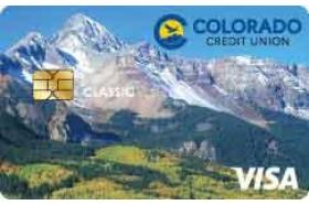 Colorado Credit Union Classic Visa credit card