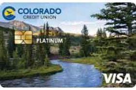 Colorado Credit Union Platinum Visa credit card