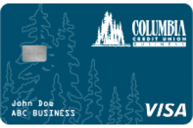 Columbia Credit Union Business Visa Platinum Credit Card