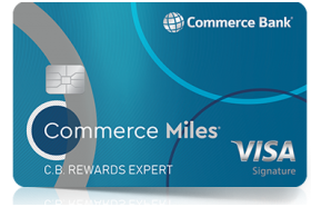 Commerce Bank Miles Rewards Visa Credit Card