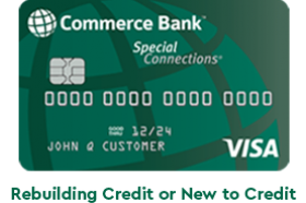 Commerce Bank Secured Visa Credit Card