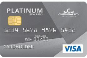 Commonwealth Credit Union Visa Platinum Secured