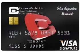 CommonWealth One FCU Credit Card Visa Signature Rewards