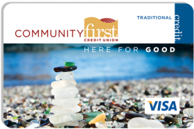 Community 1st CU Visa® Traditional Credit Card