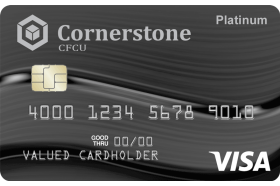 Cornerstone Community Federal Credit Union Visa Platinum