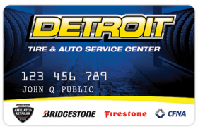 Detroit Tire and Auto Service Center Credit Card