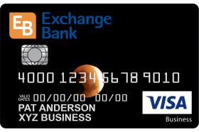 Exchange Bank of California Business Card