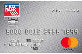 First Bank Secured Mastercard