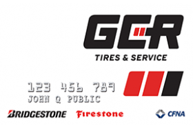 GCR Tires and Service Credit Card