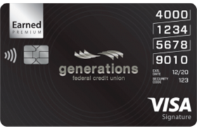 Generations FCU Earned Premium Visa Signature