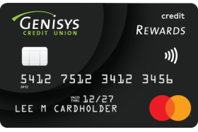 Genisys Credit Rewards Mastercard Credit Card