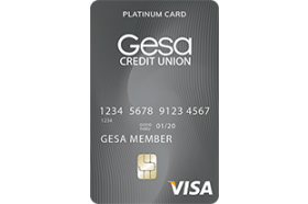 Gesa Credit Union Platinum Card