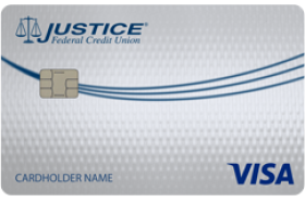 Justice FCU Student VISA Rewards Credit Card