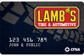 Lamb's Tire Credit Card