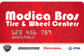 Modica Bros Tire Centers Credit Card