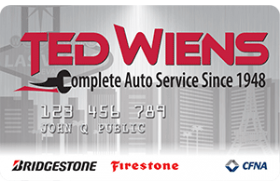 Ted Wiens Complete Auto Service Credit Card