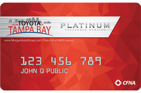 Toyota of Tampa Bay Credit Card